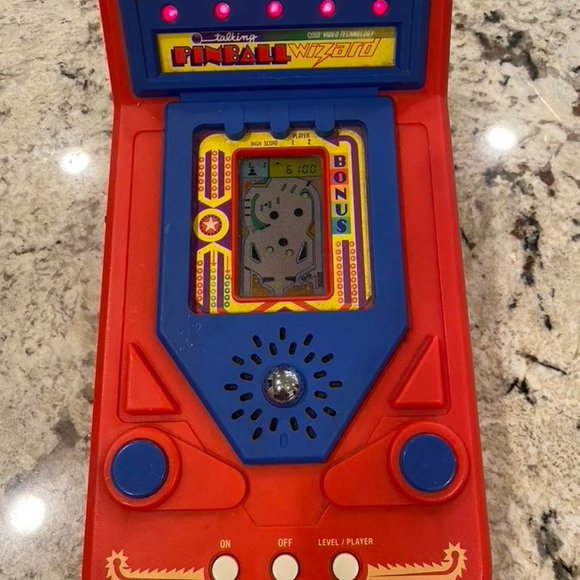 VTech Toys Vintage Vtech Talking Handheld Electronic Pinball Wizard